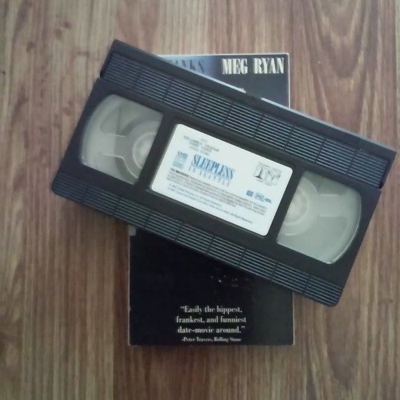 Collectable VHS Movie SLeepless In Seattle Never Played In Box 1993 105 Minutes - Picture 4 of 5
